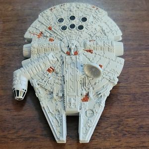 Star wars Millennium Falcon 2 inch wide x 3 inch long